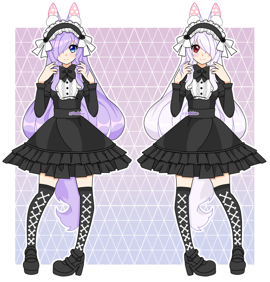 (AT) Yandere-Yuri Custom Fullbody by pastelaine-art