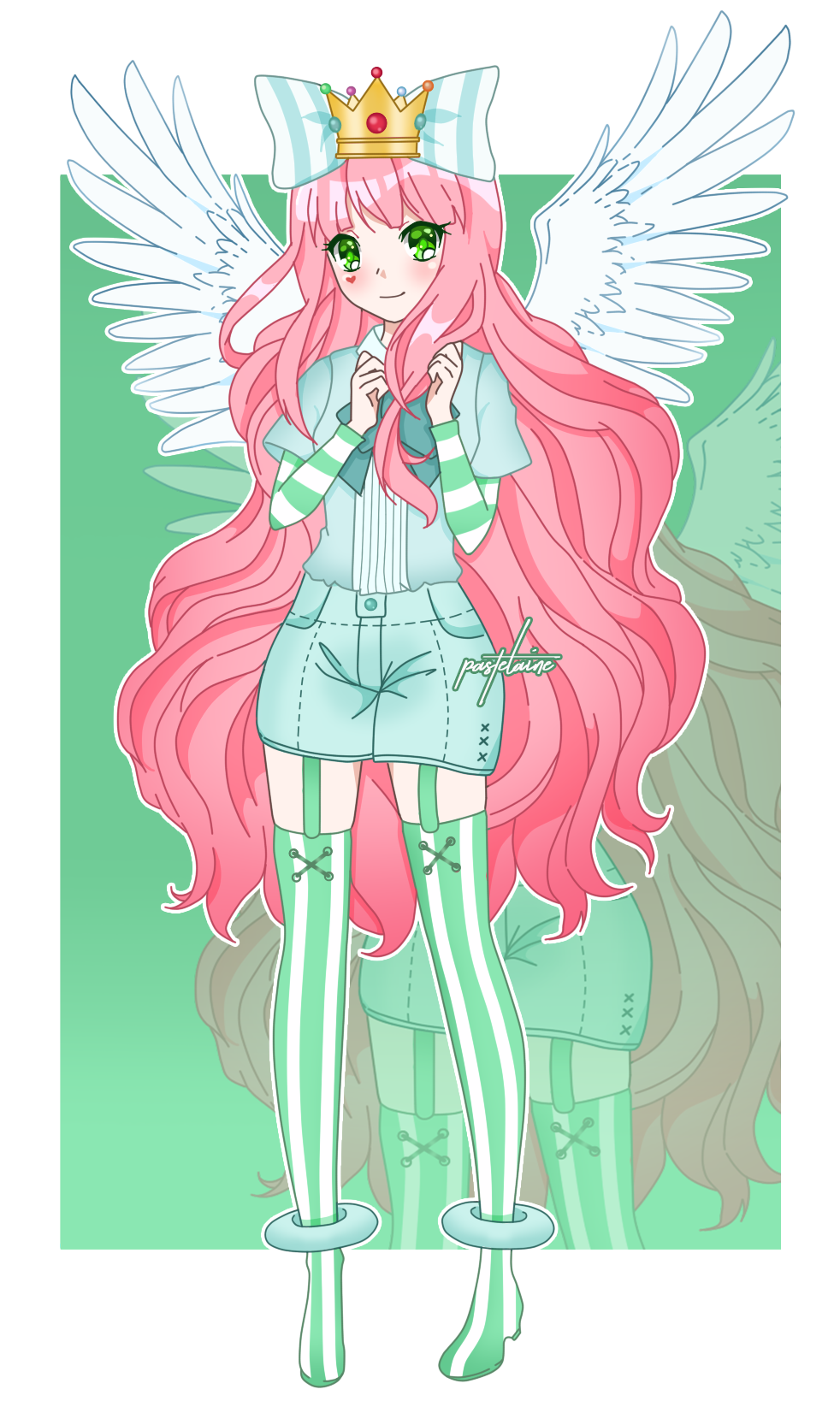 (AT) Meloarte90 Fullbody by pastelaine-art