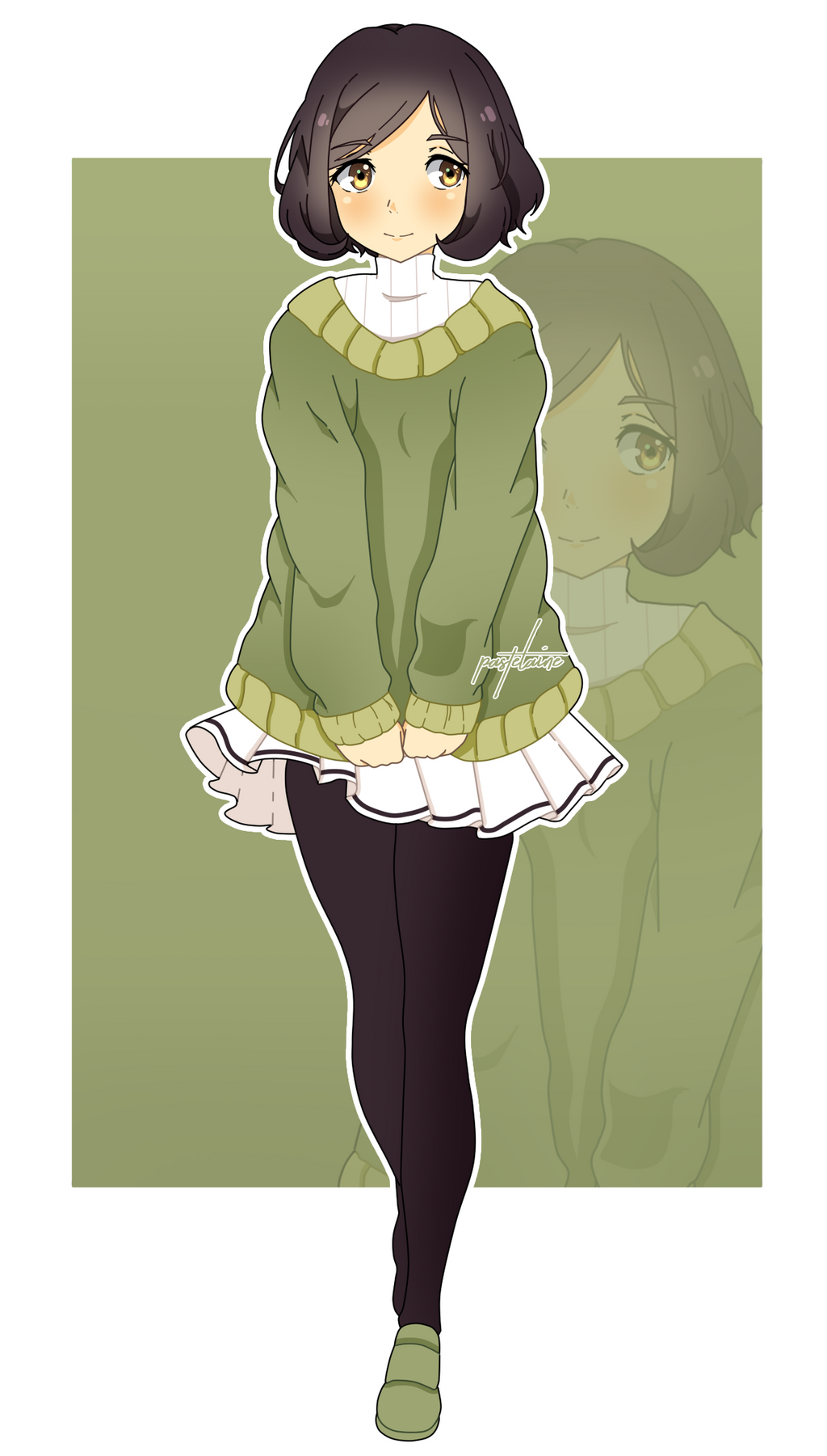 (AT) Teadotnet Fullbody by pastelaine-art