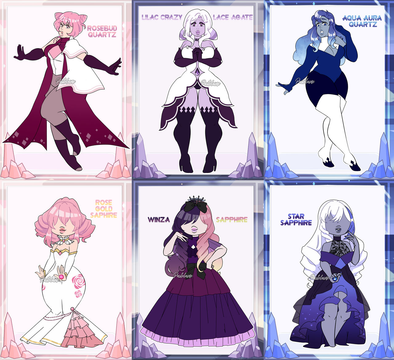 Gemsona Auction (OPEN) by pastelaine-art