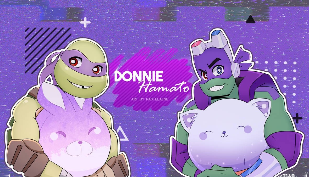 ROTTMNT and 2012TMNT Donnie by pastelaine-art on DeviantArt