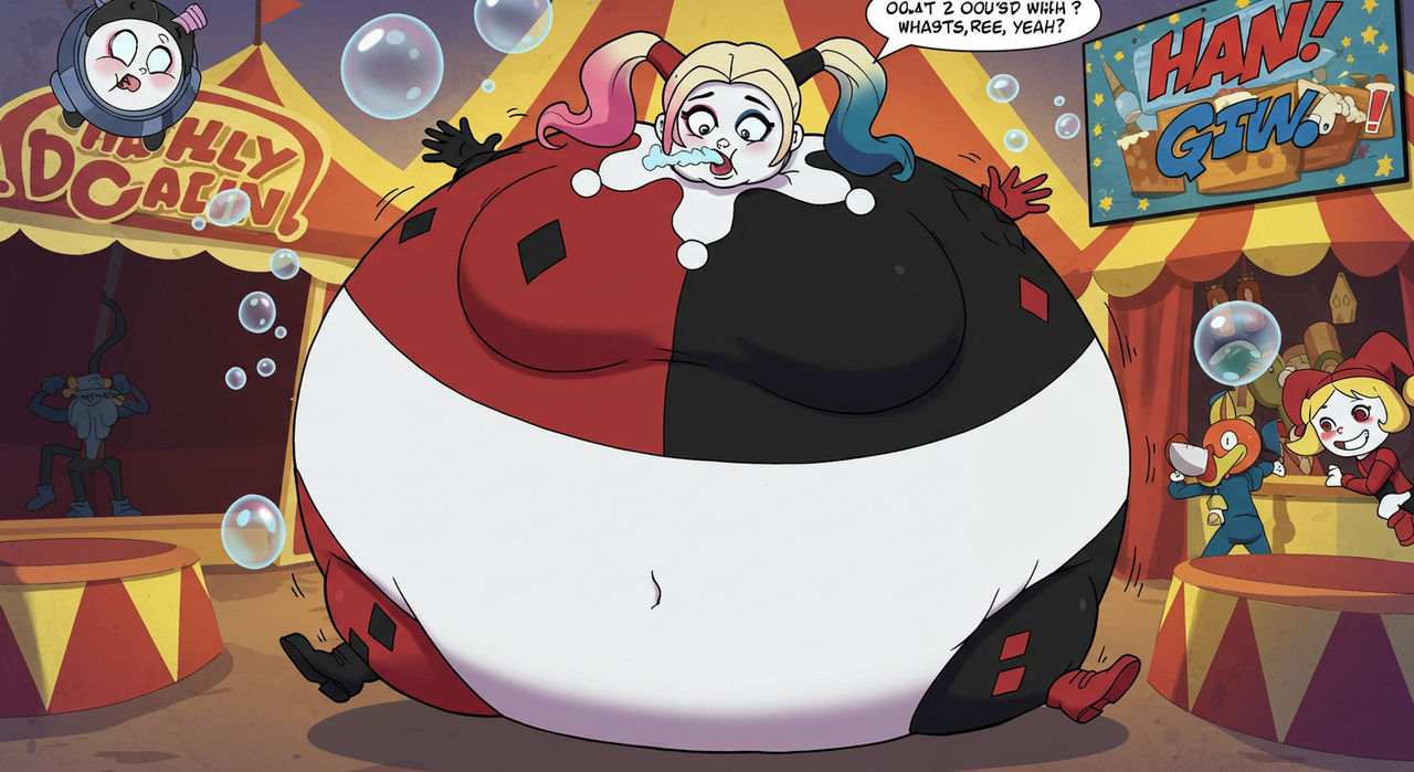 Harley Quinn Inflation 3 by Twins719 on DeviantArt