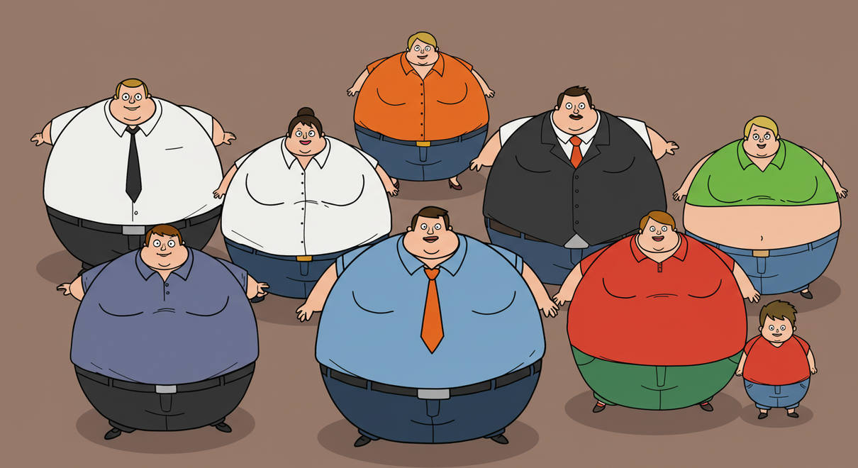 Inflated People by Twins719 on DeviantArt