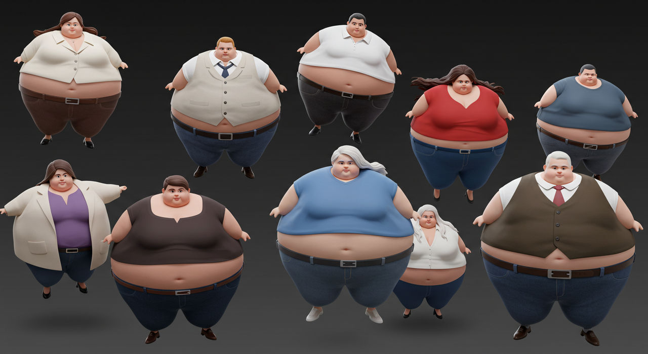 Inflated People 6 by Twins719 on DeviantArt