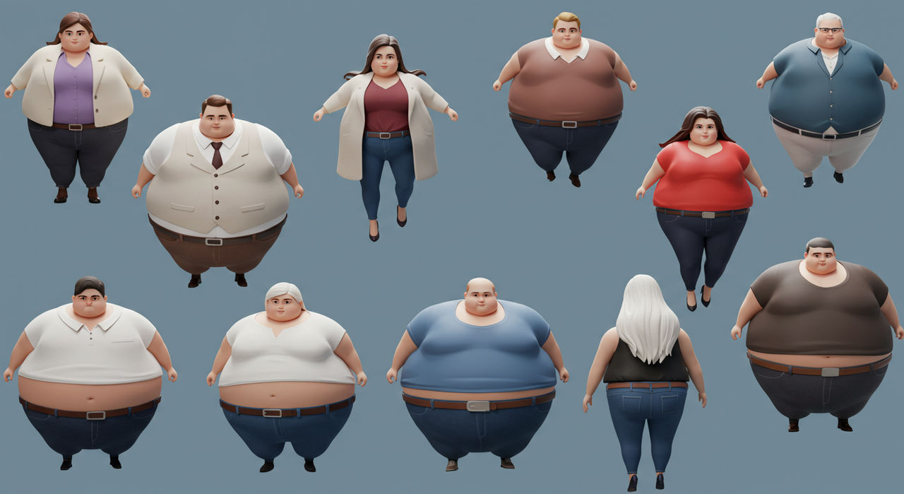 Inflated People 7 by Twins719 on DeviantArt