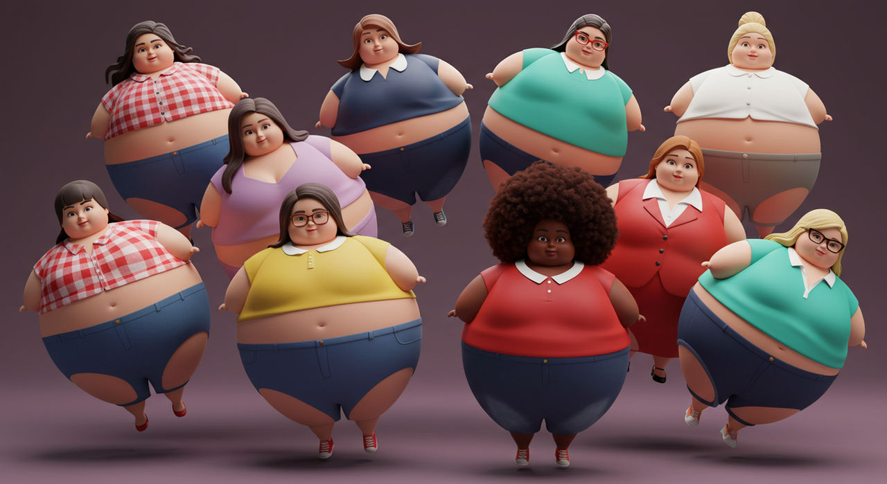 Inflated People 9 by Twins719 on DeviantArt
