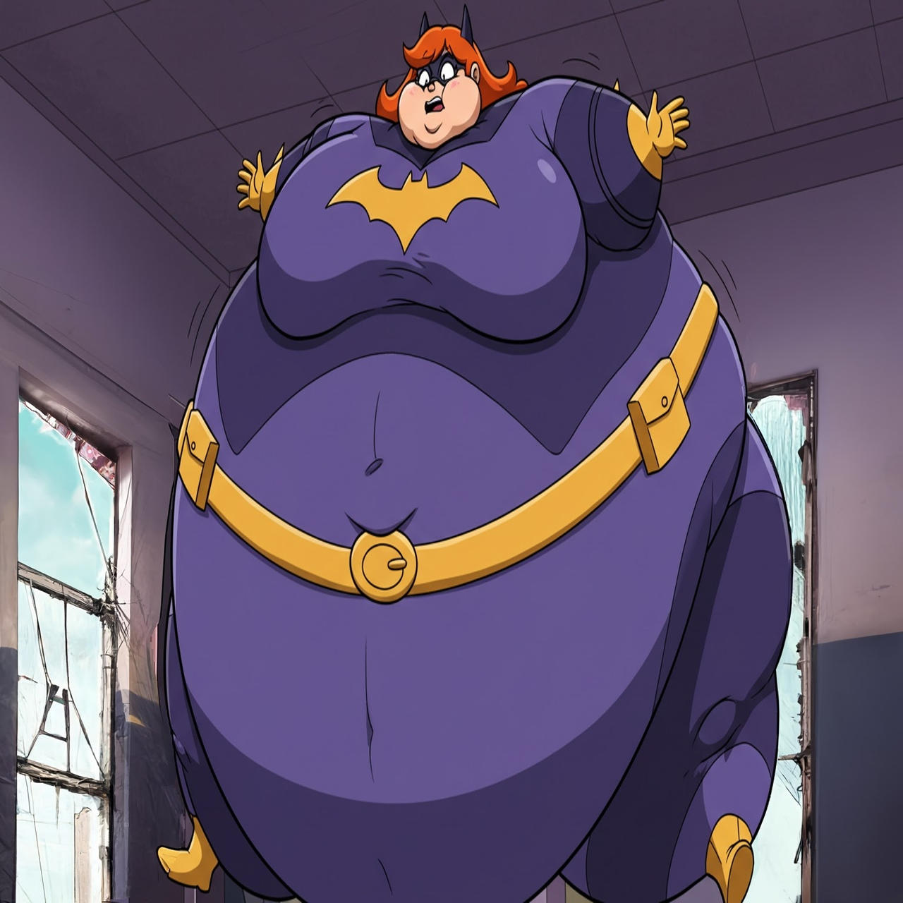 Bat Fizz Inflation Batgirl Inflation Sequence (7/9) by Twins719 on DeviantArt
