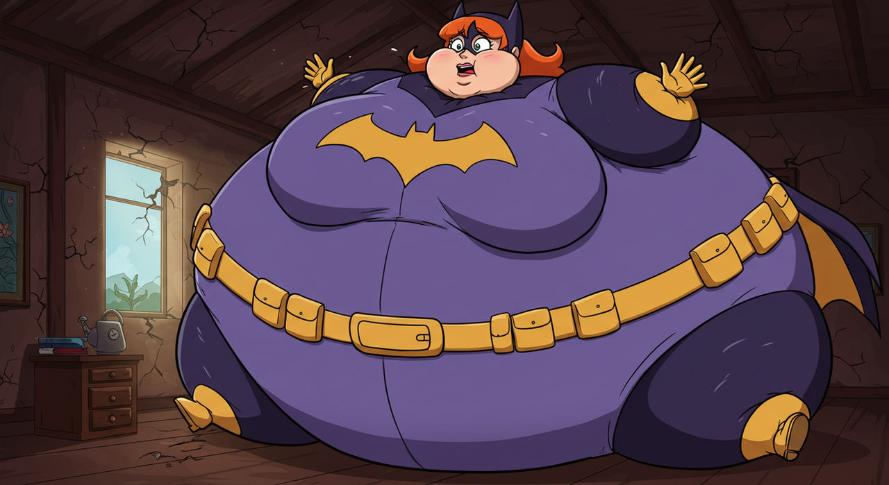 Mesh Inflation Batman Batgirl Inflation Sequence (8/9) by Twins719 on DeviantArt