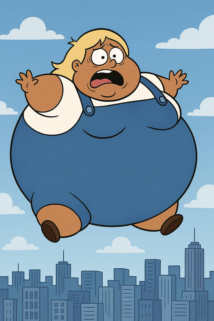 Inflated Cartoon Woman by Twins719 on DeviantArt