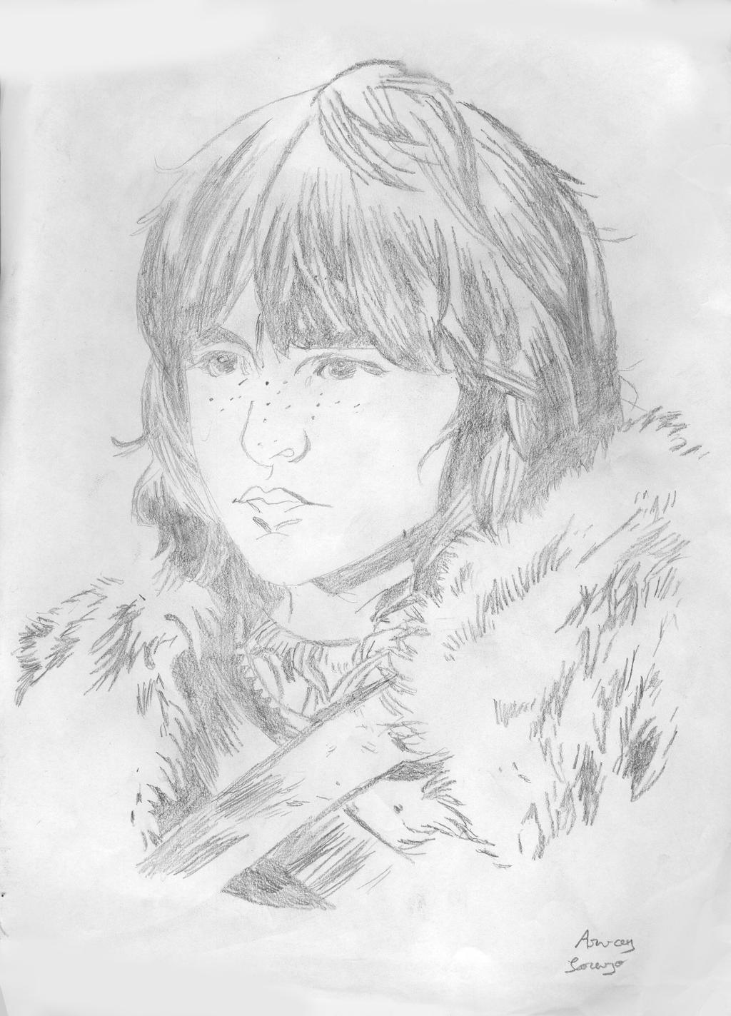 Bran drawing