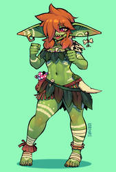 Goblin girl  (Commission)