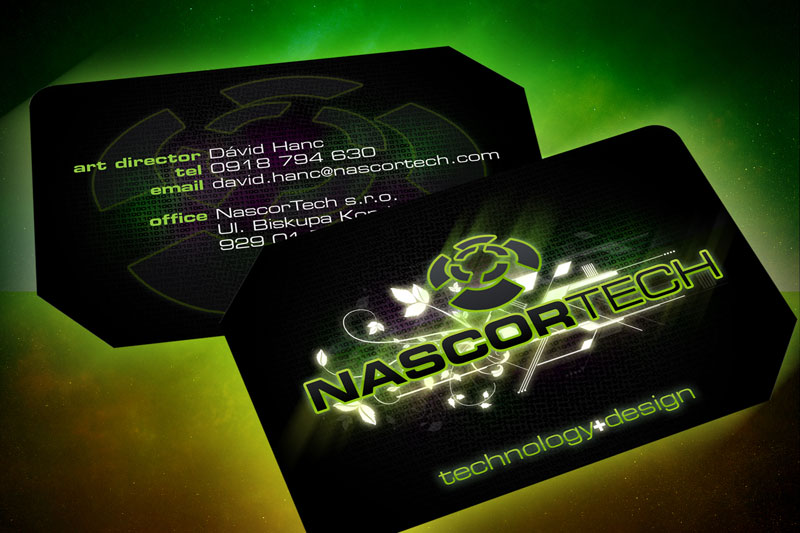 our company business card