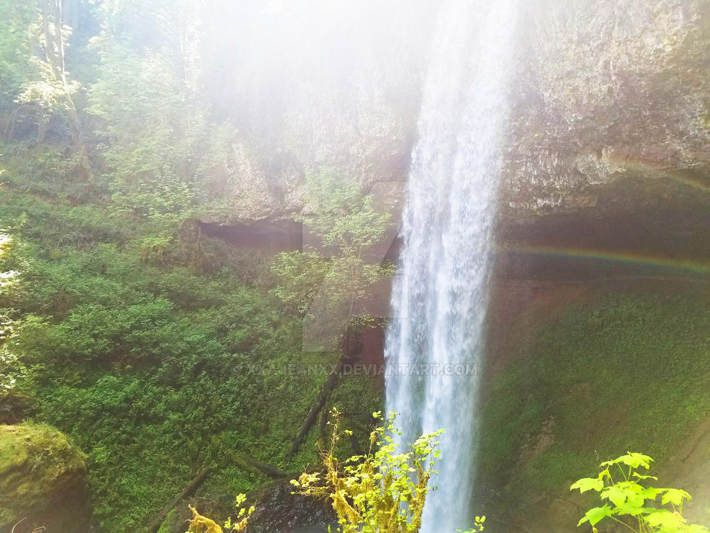 Waterfall Mist by XxAJeanxX on DeviantArt