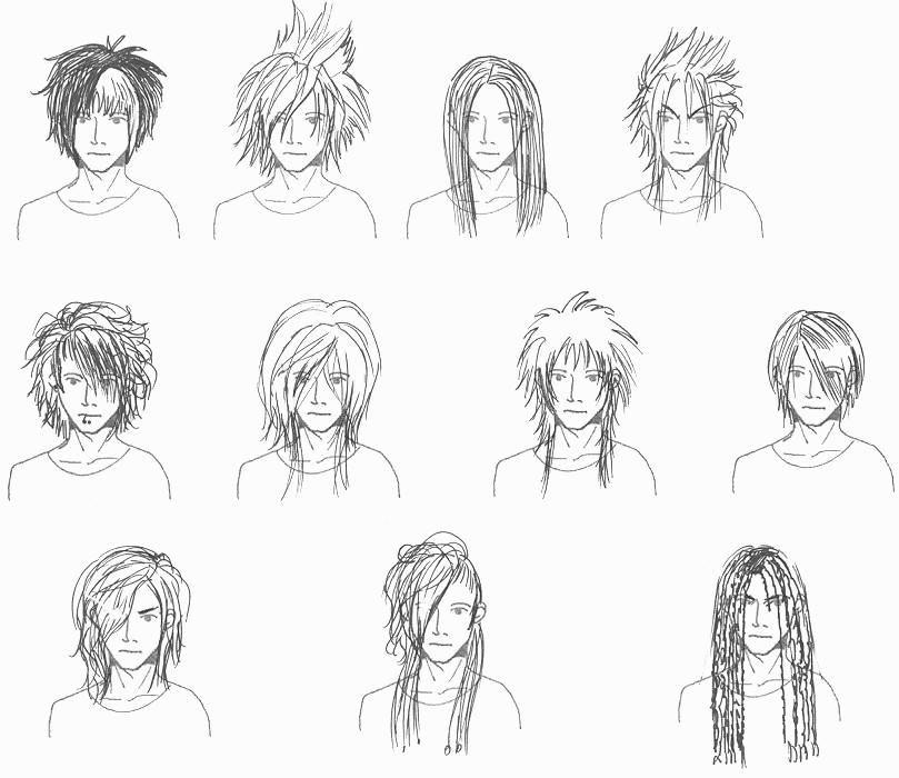 Visual Kei Hairstyles For Men 1 By Nalini Dahlia On Deviantart