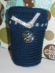 Crocheted Bag - Blue