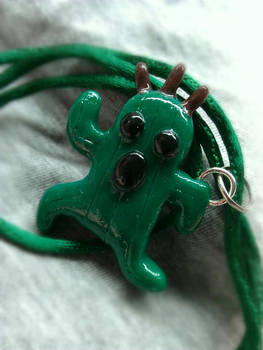 Cactuar Necklace