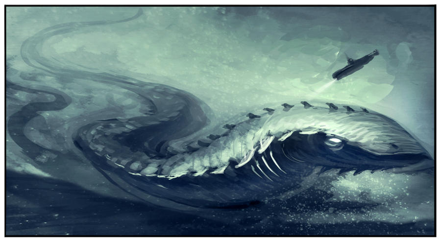 Sea Serpent by funkychinaman on DeviantArt