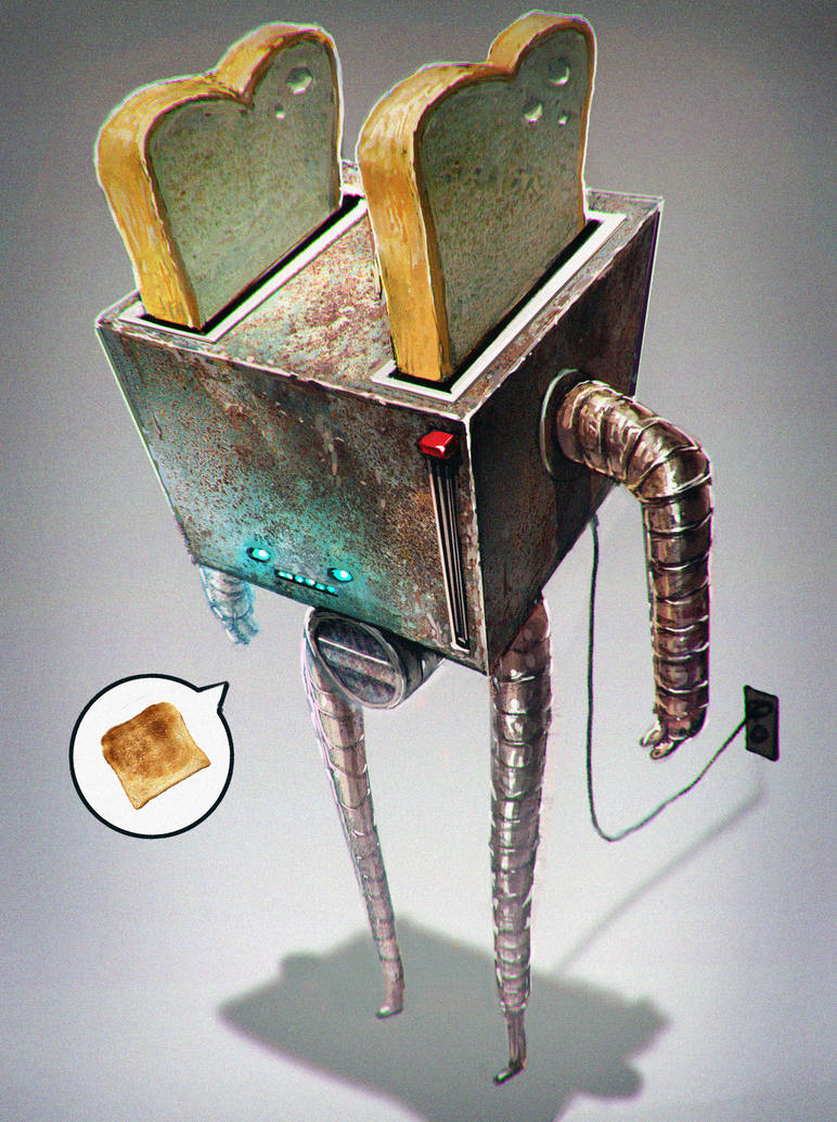 TOASTBOT by funkychinaman on DeviantArt