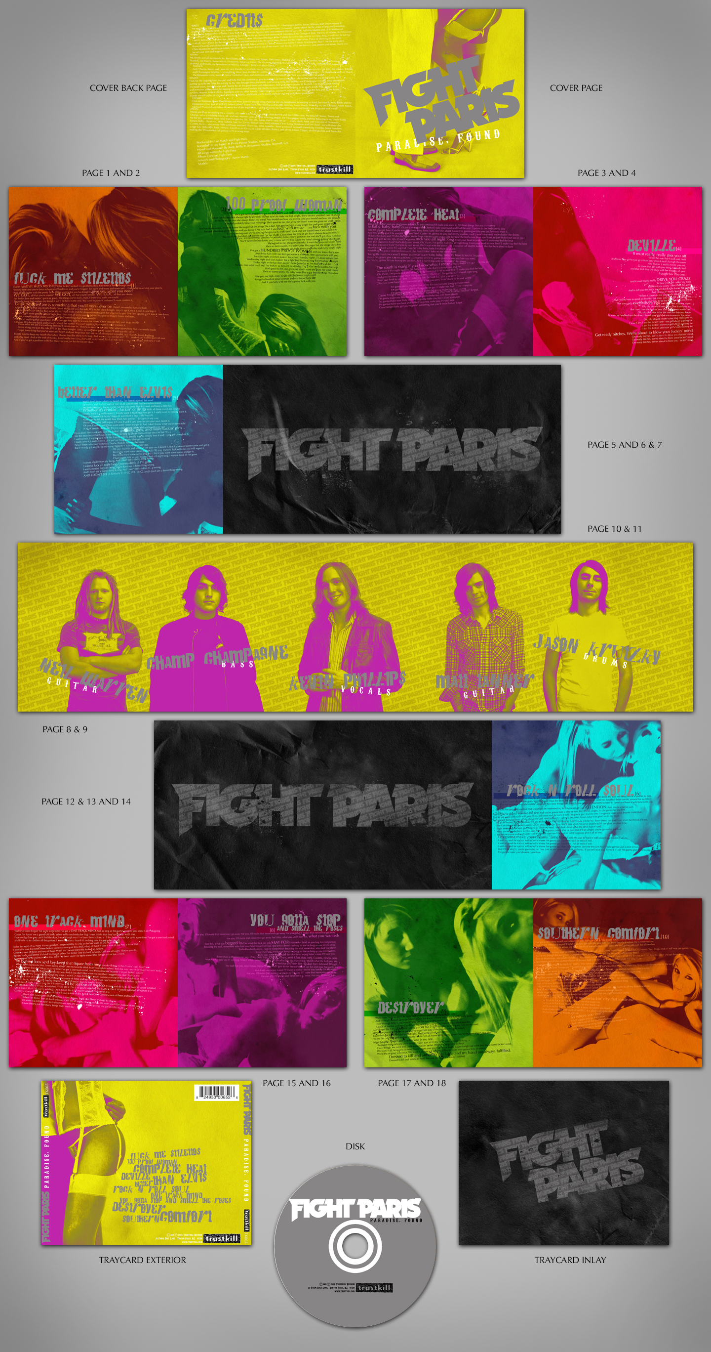 Fight Paris Layout