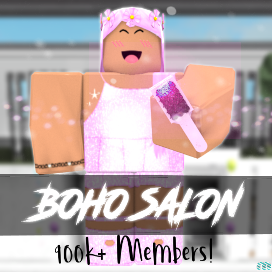 Remake Roblox Boho Salon Custom Group Logo By Theawsomebluediamond On Deviantart - boho salon roblox application