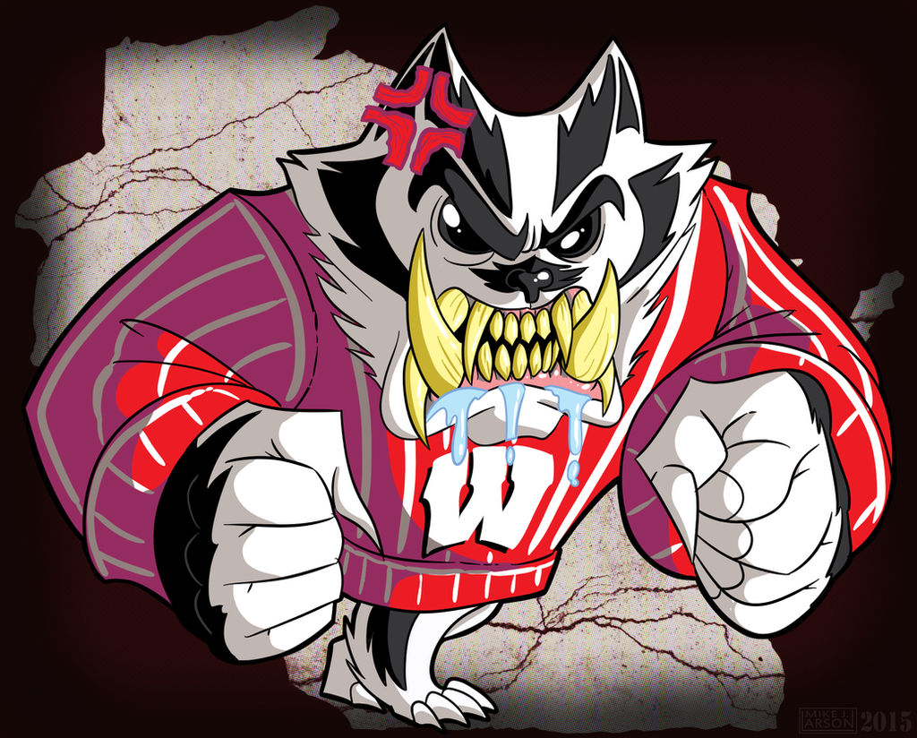 Bucky Badger commission