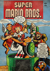 Super Mario Bros. Comic Cover