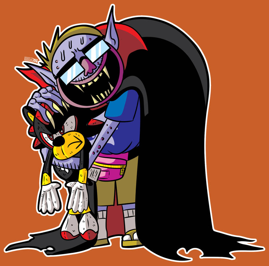 Drawlloween 2018 - Dude, Where's Your Shadow? by MichaelJLarson