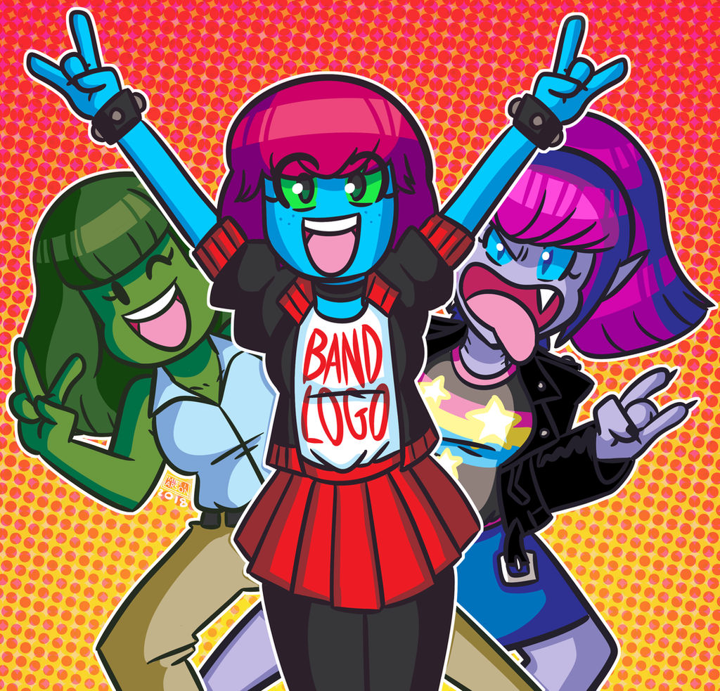 Gree, Narif, and Firan! by MichaelJLarson
