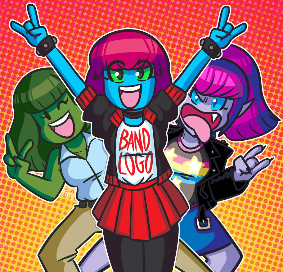 Gree, Narif, and Firan! by MichaelJLarson