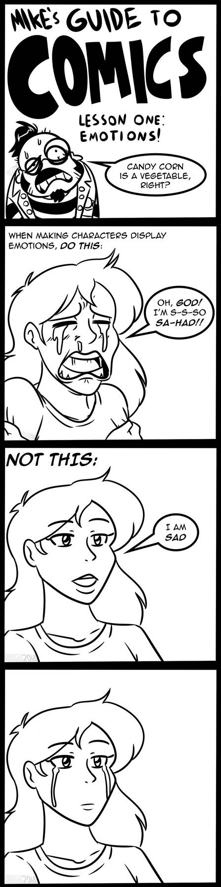 Mike's Guide To COMICS Lesson One by MichaelJLarson