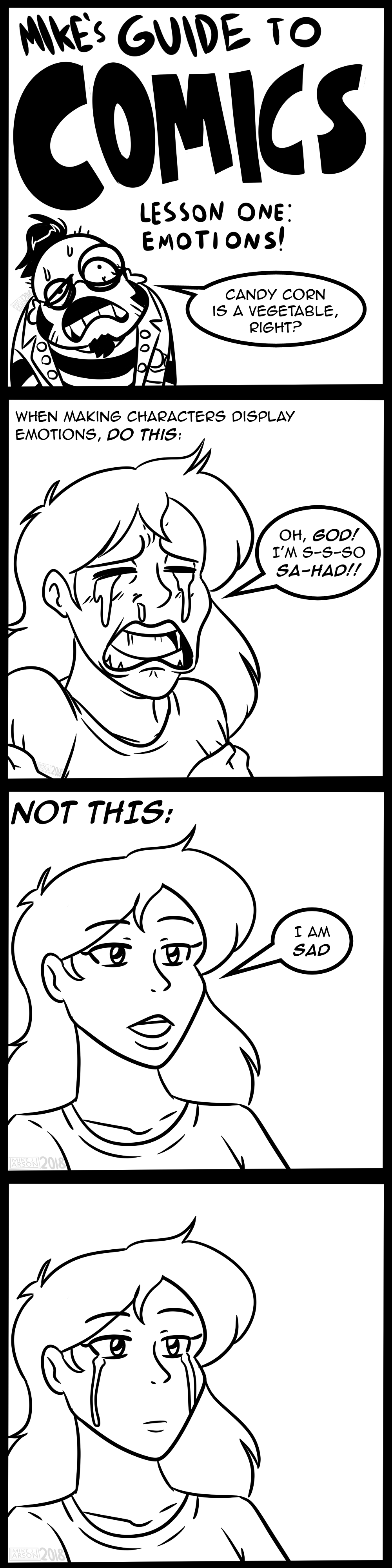Mike's Guide To COMICS Lesson One by MichaelJLarson