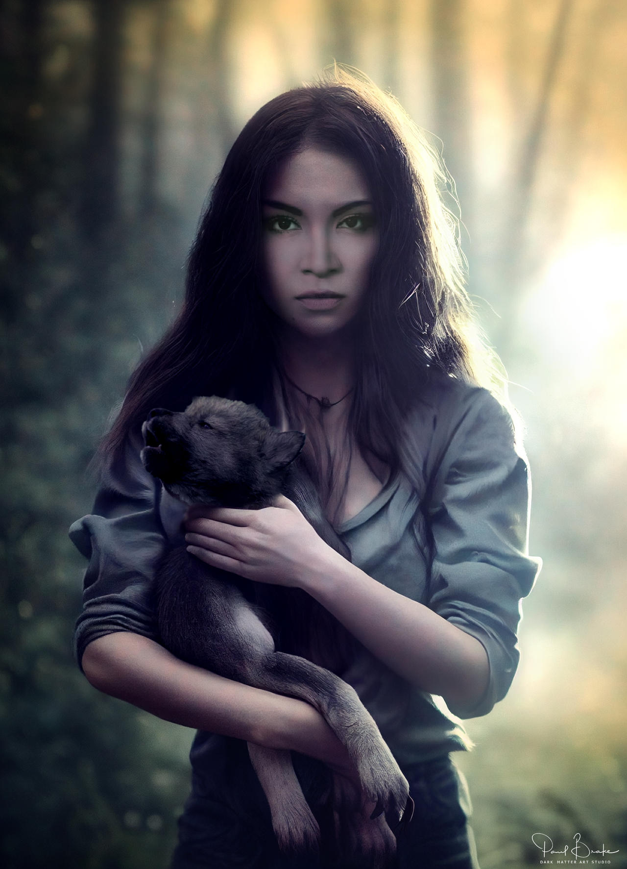 Female Werewolf Art - pddoc09
