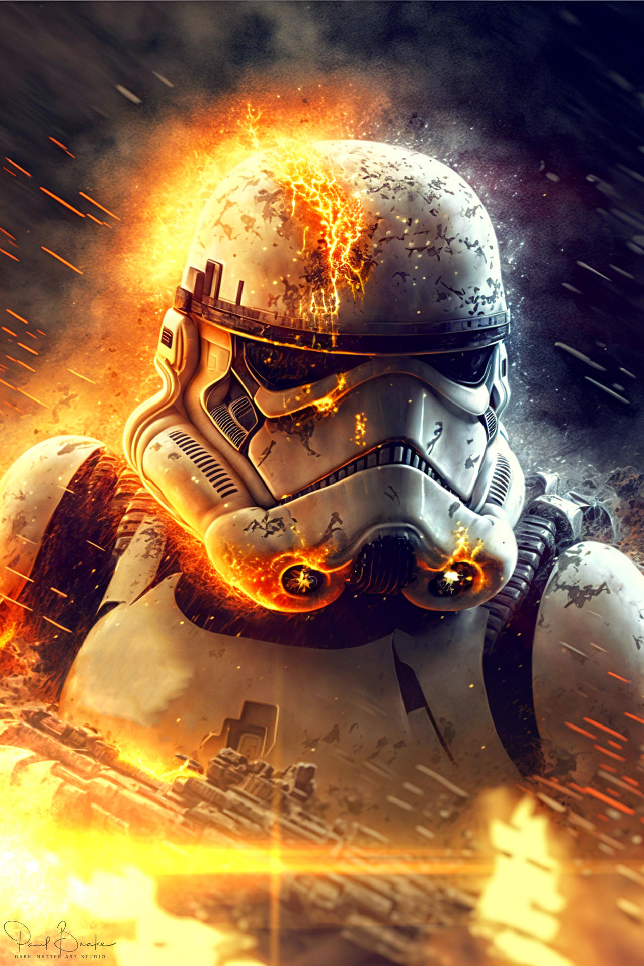 Stormtrooper Battle by PaulBrake on DeviantArt