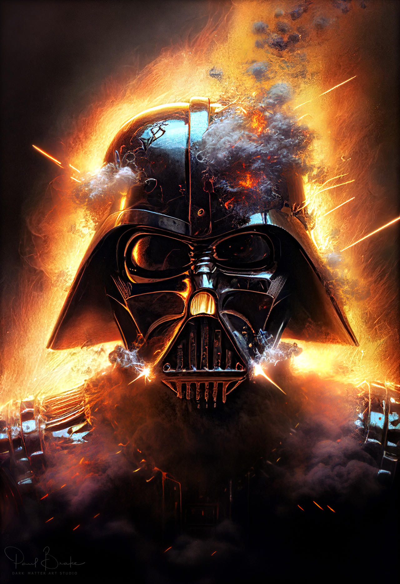Darth Vader Battle by PaulBrake on DeviantArt