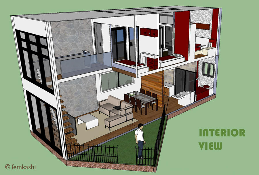 Interior House Module by femkashi on DeviantArt