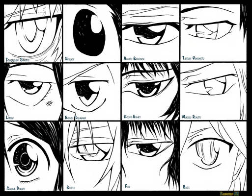 katekyo hitman reborn Eyes