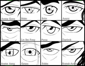 Avatar The Legend Of Korra Eyes