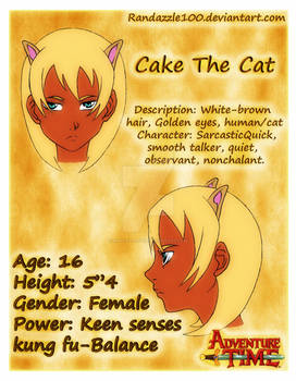 Cake The Cat -  Adventure Time: The Dark Kingdom