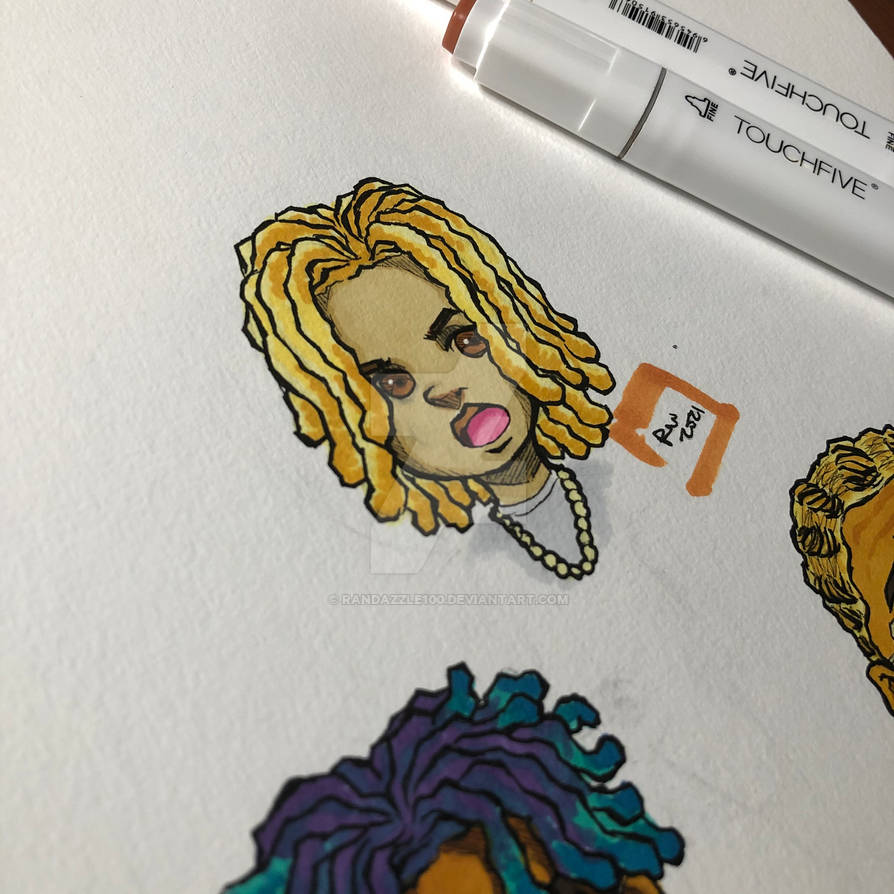 RAPPERS AS CARTOONS- LIL DURK by Randazzle100 on DeviantArt