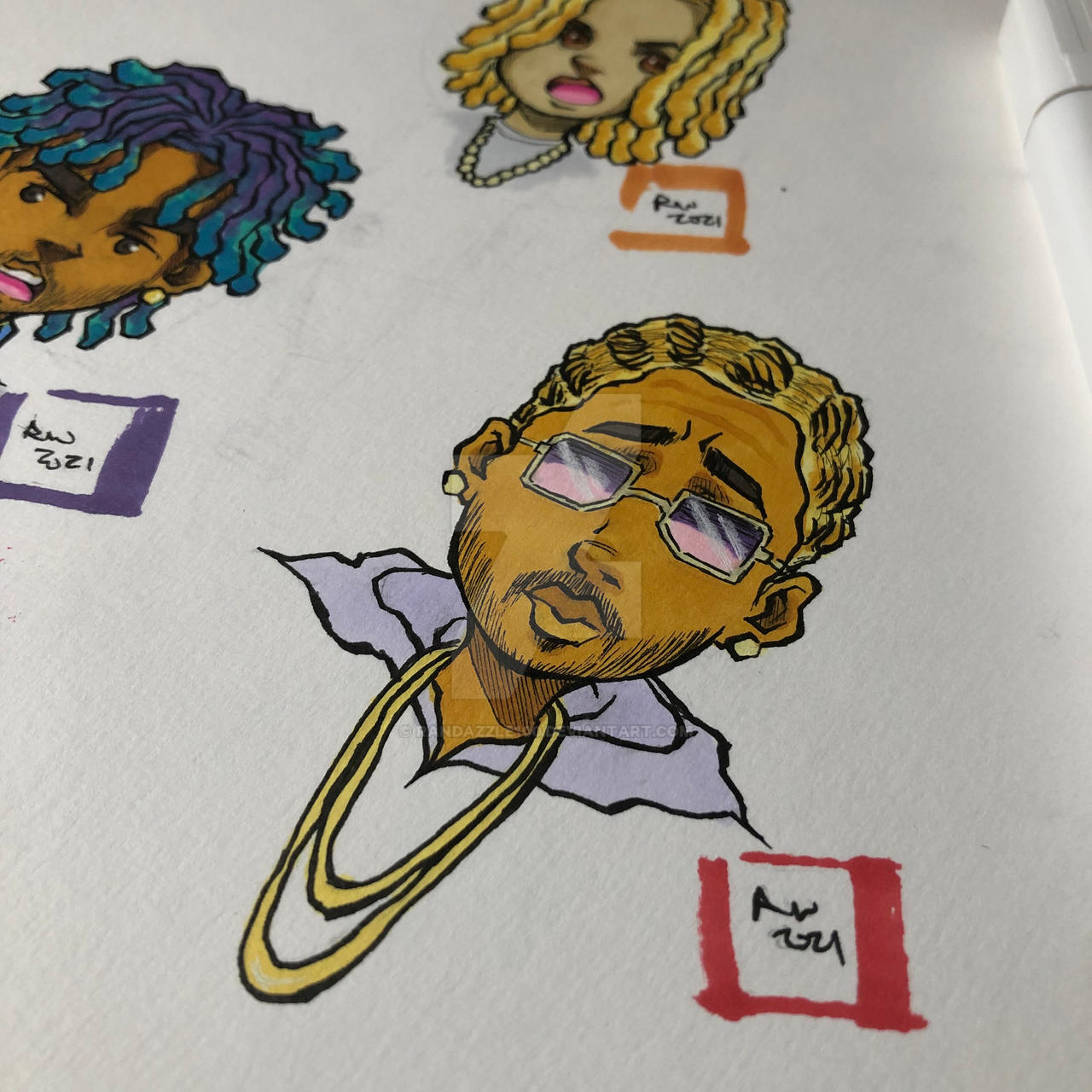 RAPPERS AS CARTOONS- FUTURE by Randazzle100 on DeviantArt
