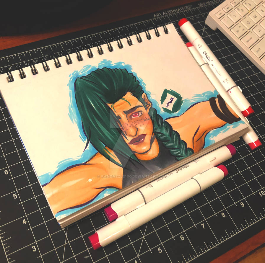 JINX- ARCANE by Randazzle100 on DeviantArt