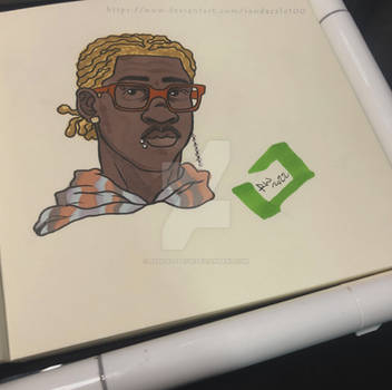 RAPPERS AS CARTOONS X YOUNG THUG
