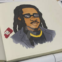 RAPPERS AS CARTOONS X TAKE OFF