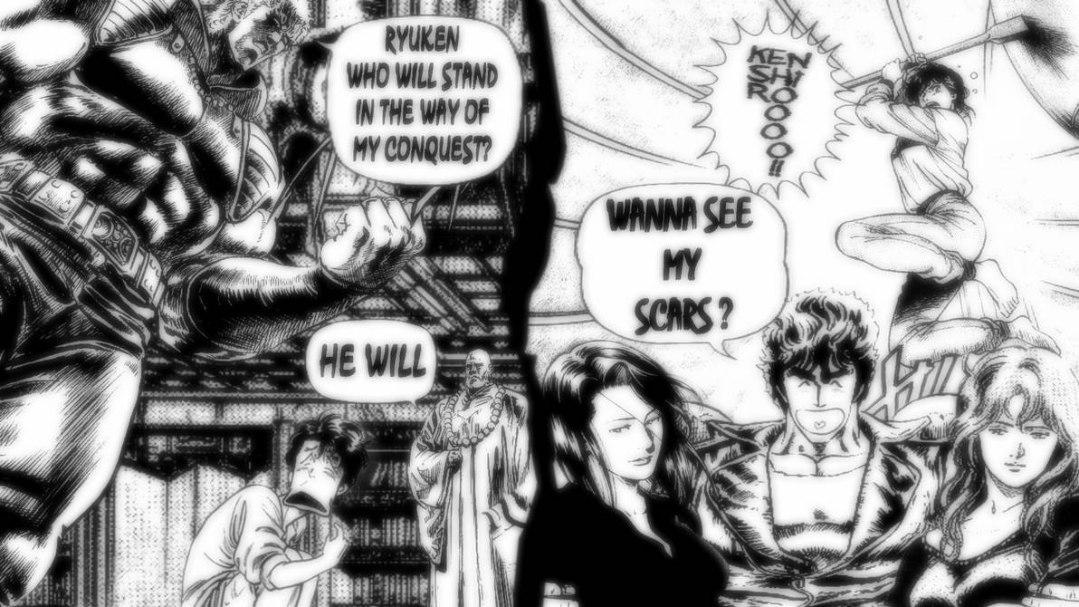 Kenshiro and Ryo Saeba Switch Roles by Ken982 on DeviantArt