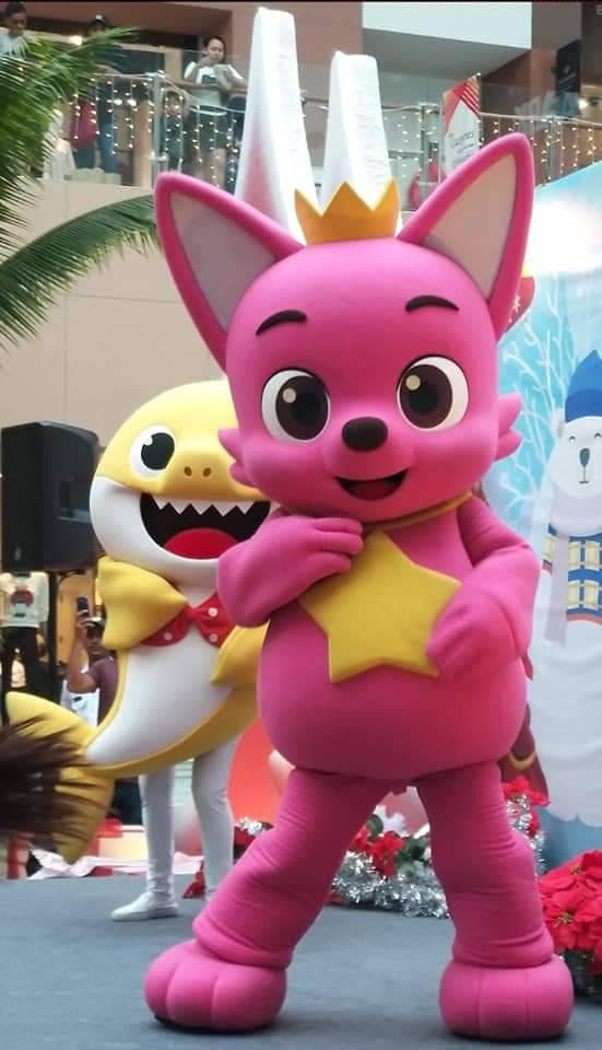Pinkfong and Baby Shark Mascot by ShawnYJChong on DeviantArt