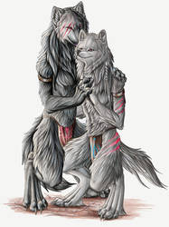 Wolf Couple