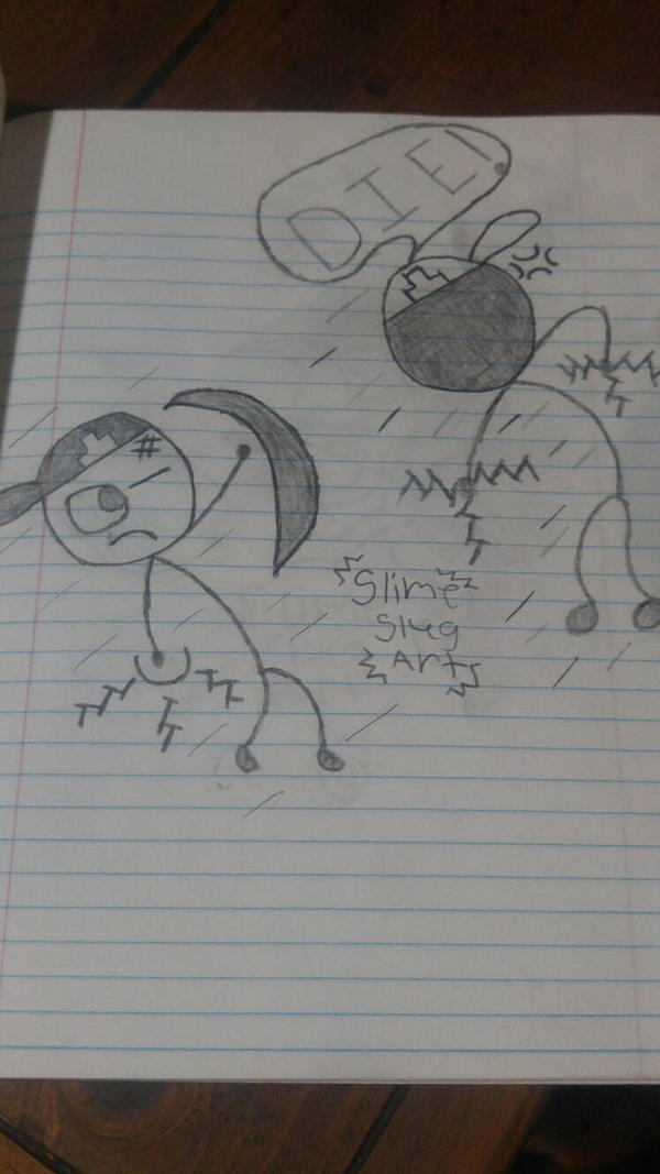 my old stick man fight drawing by SlimeSlugArt on DeviantArt