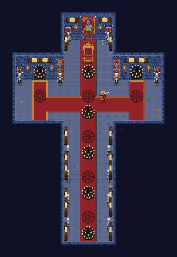 Castle Throne Room by RollToNotDie