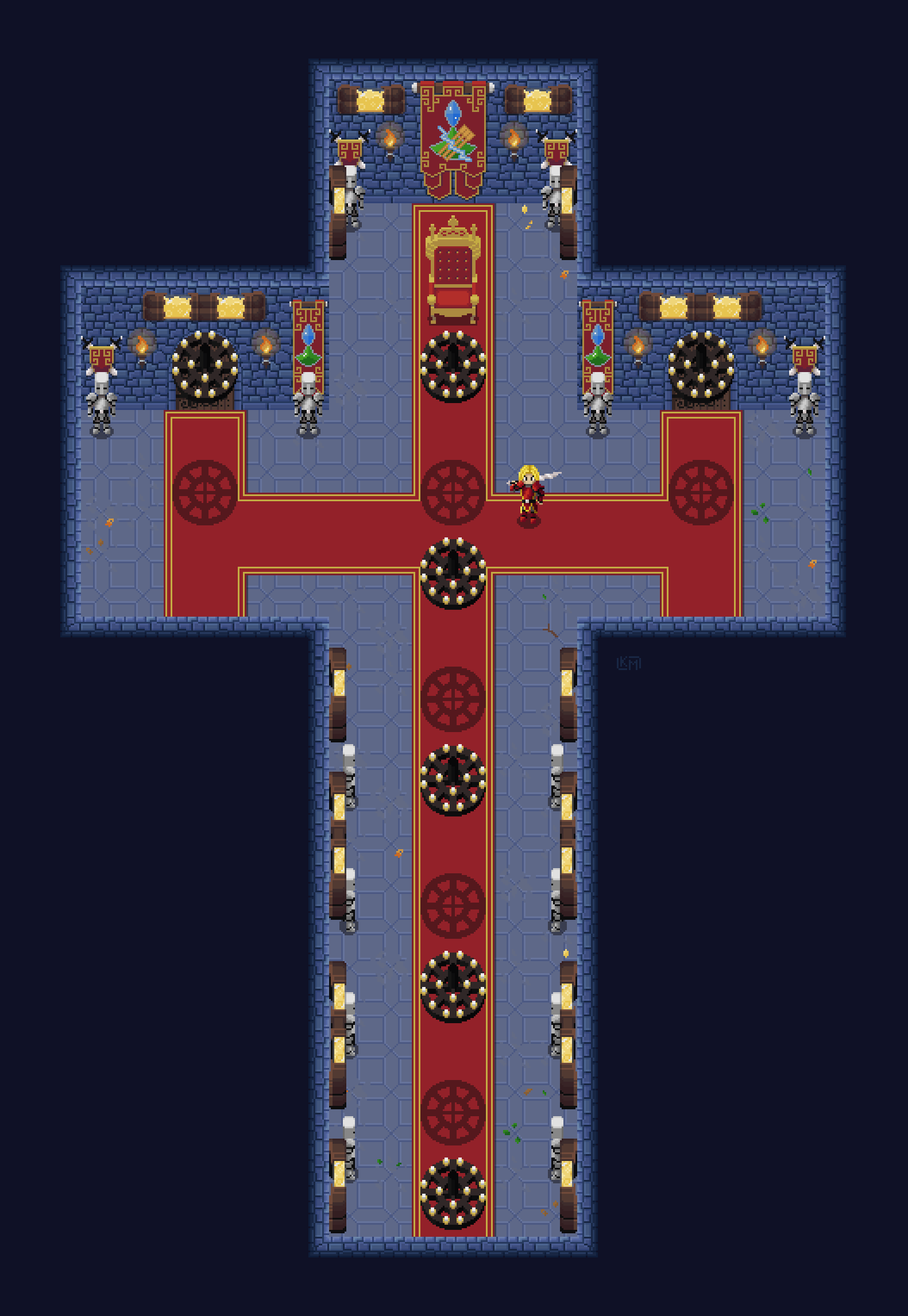Castle Throne Room by RollToNotDie