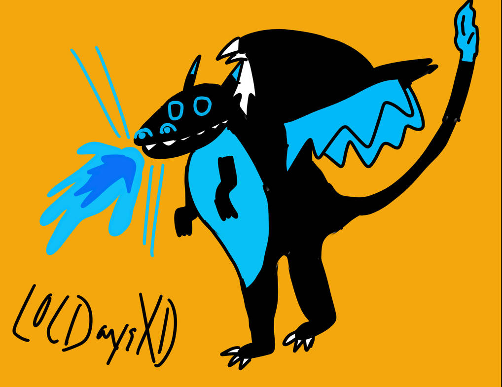Mega Charizard X by LOLDaysXD on DeviantArt
